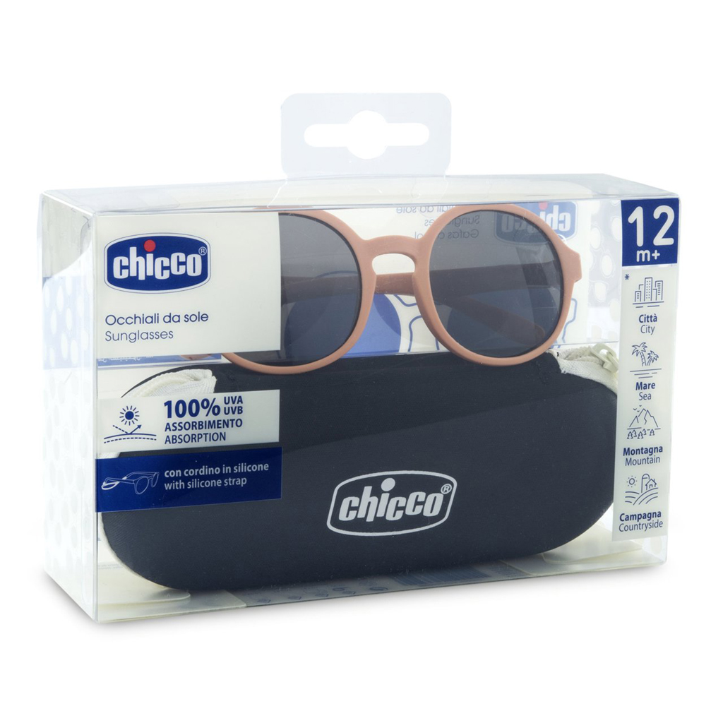 CHICCO Okuliare slnečné Orange Smoky 12m+