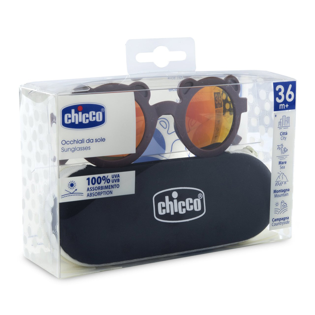 CHICCO Okuliare slnečné Cherry Mirror 36m+