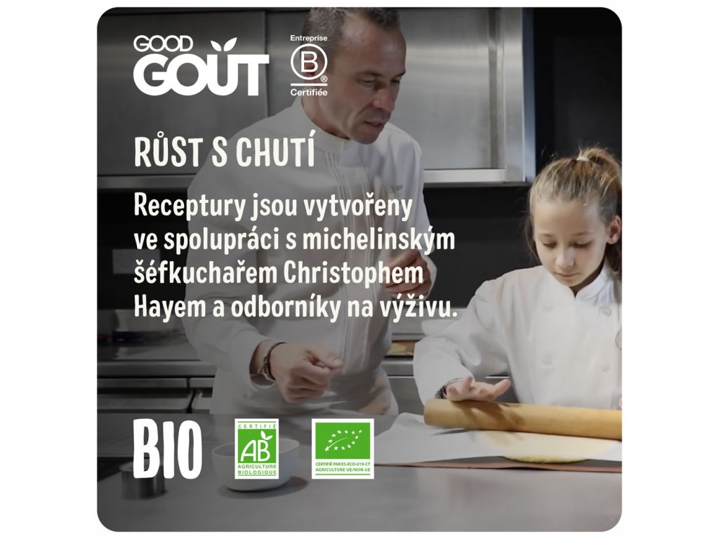 GOOD GOUT BIO Marhuľa s banánom 120 g