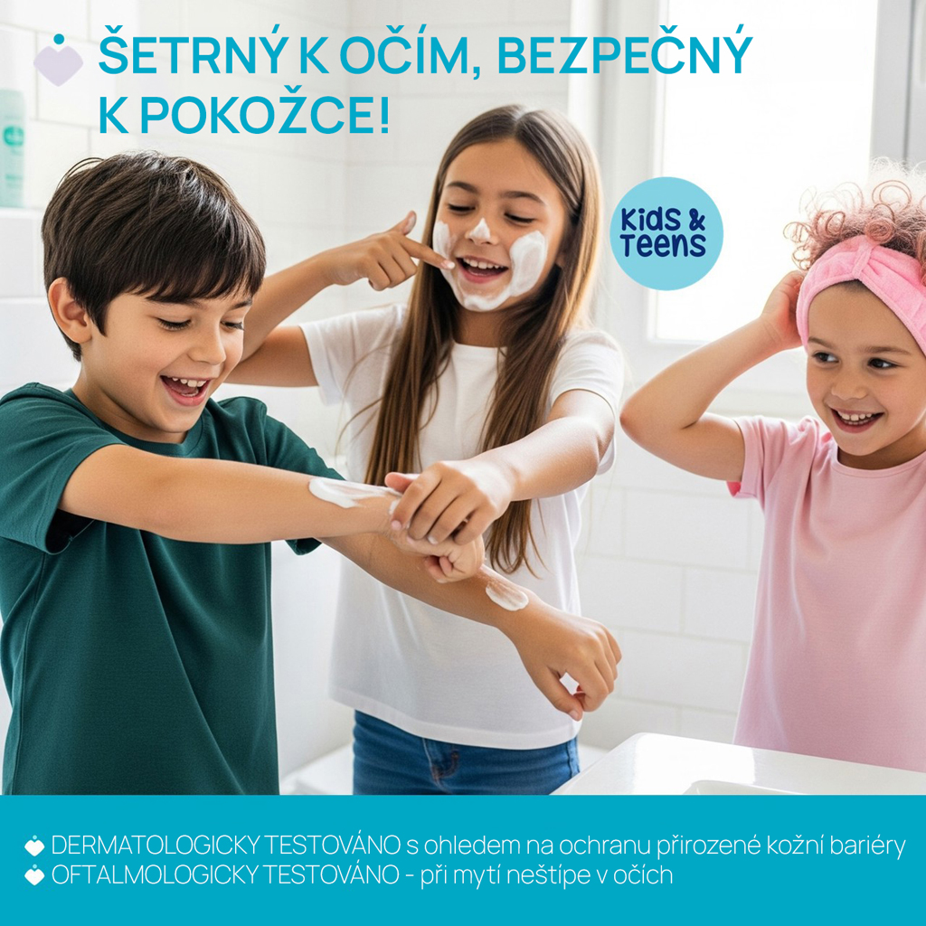 CHICCO Jemný čistiaci gél na tvár POP Softy Vanilla 150ml s peniacim dávkovačom