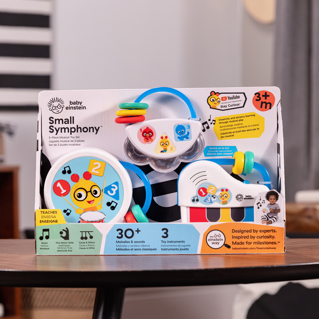 BABY EINSTEIN Sada darčeková interaktívna Small Symphony™, 3m+