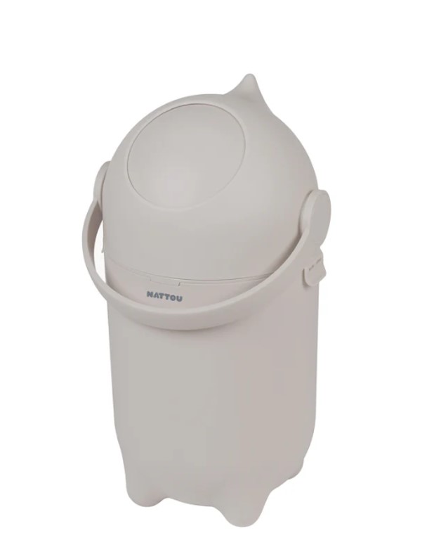 NATTOU Koš na pleny Dropy Clay 27 cm, 20l