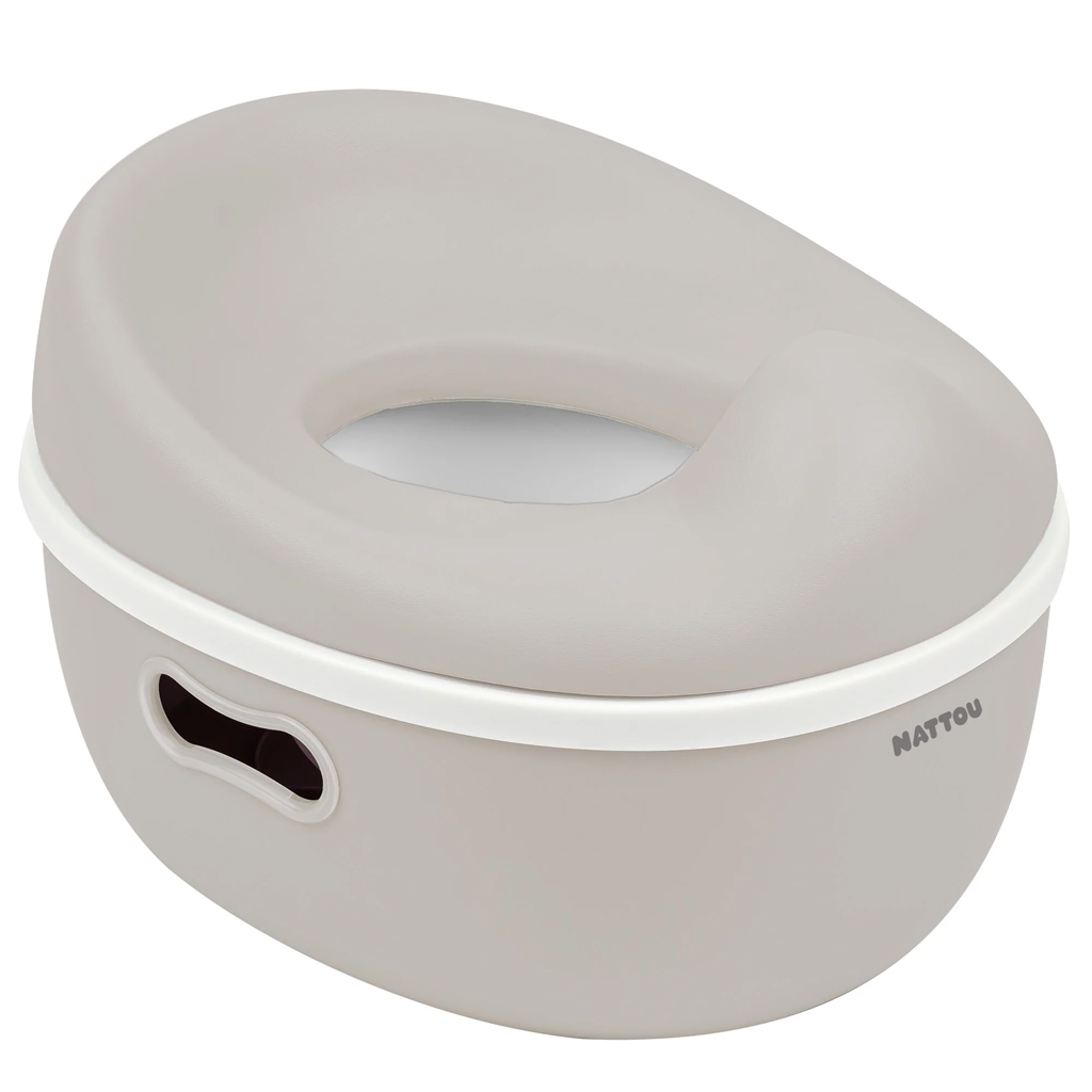 NATTOU Nočník učiaci 3v1 Potty Dusty pink