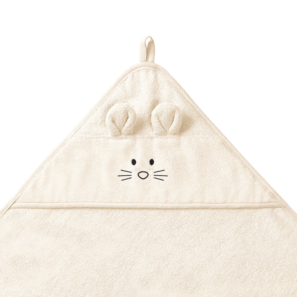 BABYONO Osuška bambusová Super Soft Cream 100x100cm