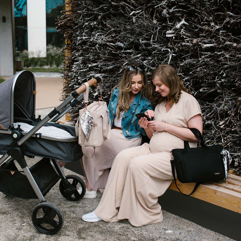 BABYONO Taška prebaľovacia Carmen Black