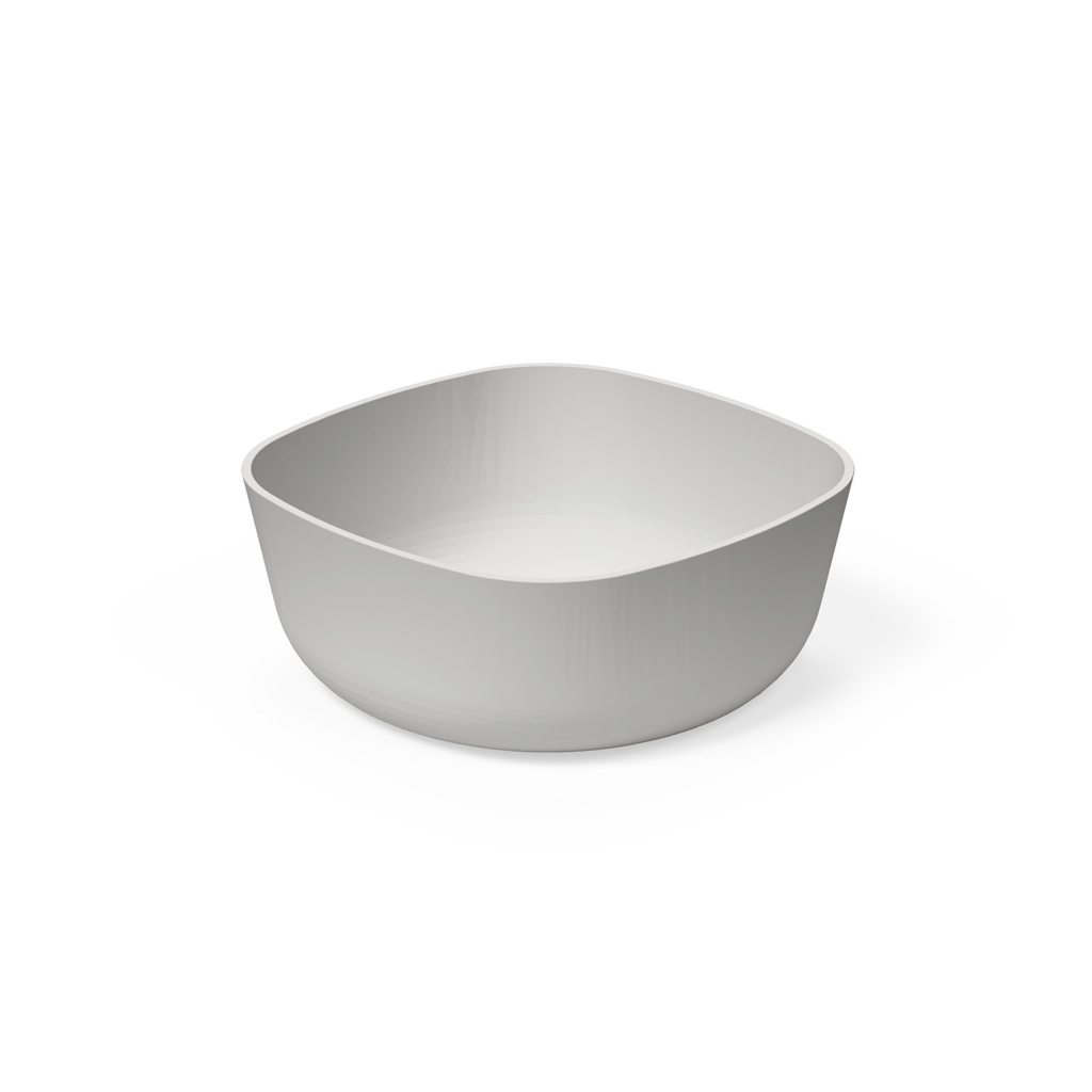 CHICCO Set jedálenský - miska a tanier grey 12m+