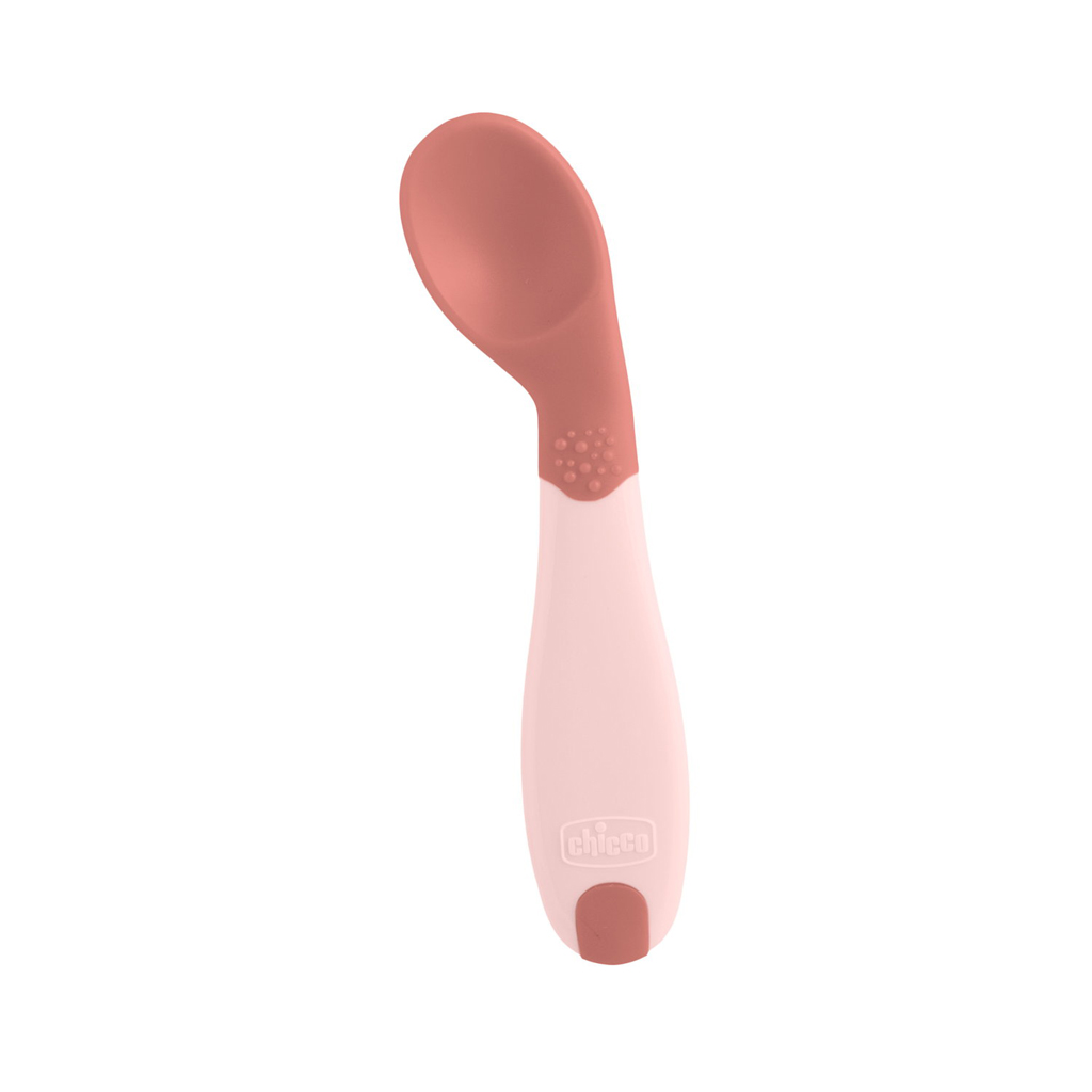 CHICCO Prvá lyžička pink 8m+