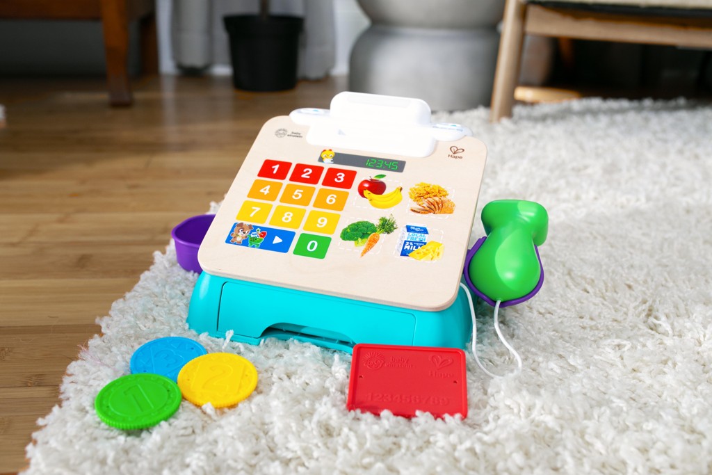 BABY EINSTEIN Pokladnica obchodná Magic Touch HAPE 9m+