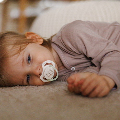 BABYONO Dudlíky silikonové symetrické 18m+, 2 ks