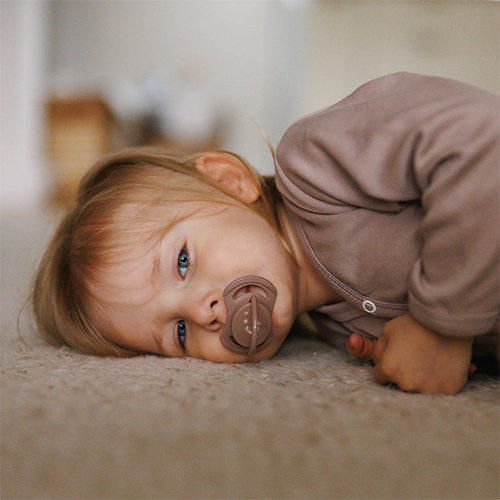 BABYONO Dudlíky silikonové symetrické 18m+, 2 ks