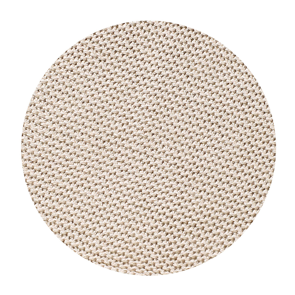 BABYONO Deka pletená bambusová Light Beige 75x100cm