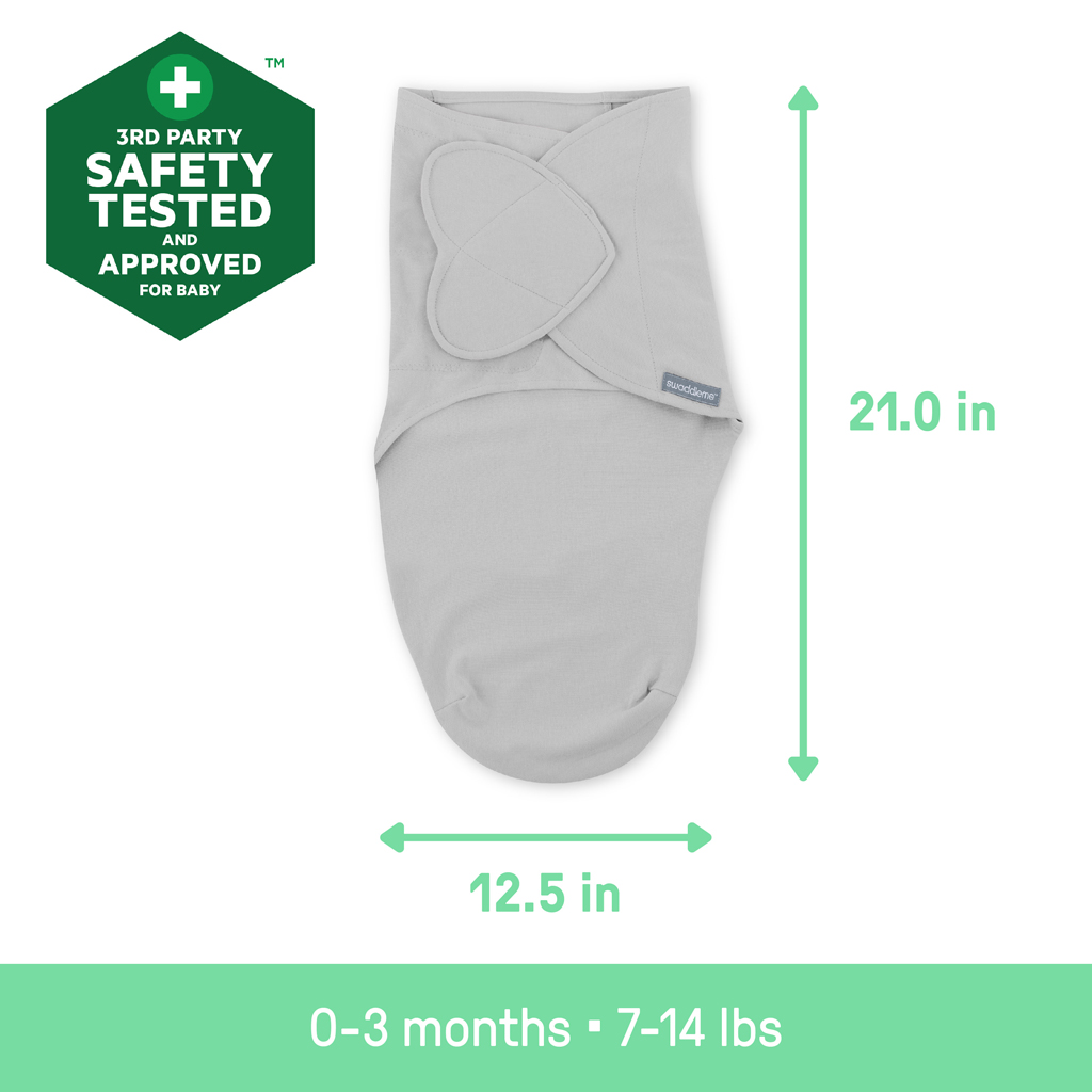INGENUITY Zavinovačka SwaddleMe™ Ulitka bavlna Rising sun 2ks 0,5 TOG 0-3m