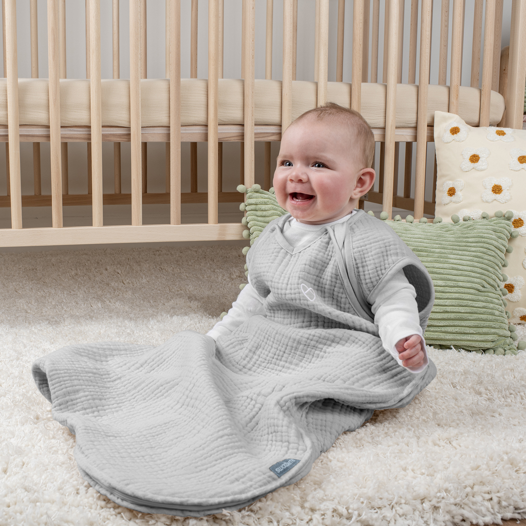 INGENUITY Vak spací bavlnený TOG 2,5 SwaddleMe™ Flock 3m+