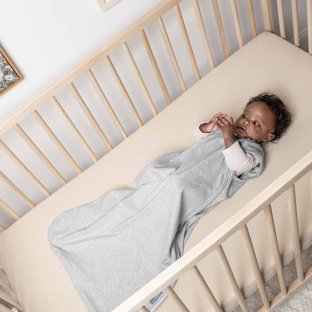 INGENUITY Vak spací bavlnený TOG 2,5 SwaddleMe™ Heather Grey 3m+