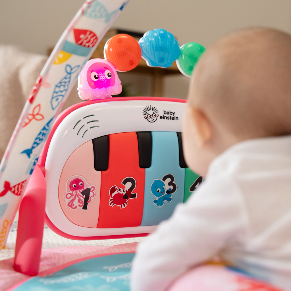 BABY EINSTEIN Deka na hranie s aktivitami 4v1 Kickin’ Tunes™ Jellyfish Jamboree™ 0m+