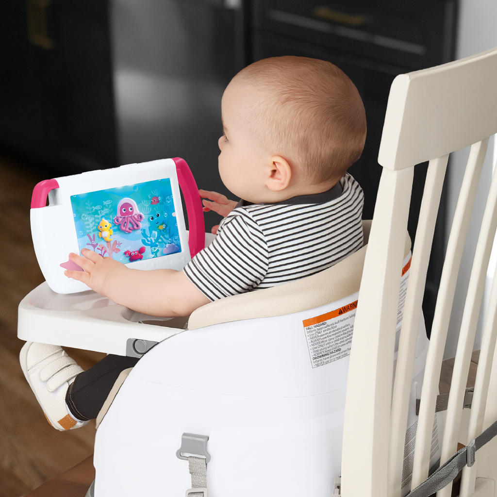BABY EINSTEIN Tablet so zvukmi, hudbou a svetlami Sea Dreams ružový, 0m+