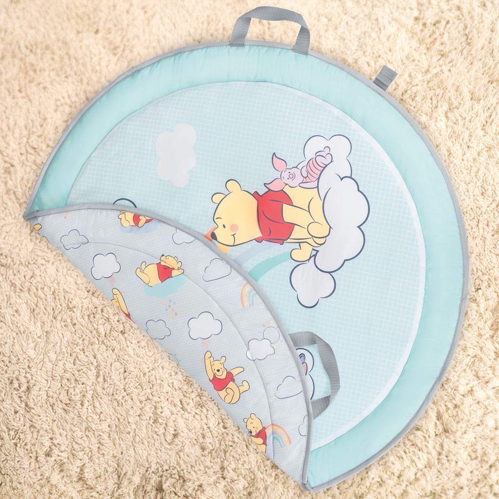 DISNEY BABY Deka na hranie pre rozvoj motoriky a zmyslov, obojstranná Winnie the Pooh ™ Hunny Hangou