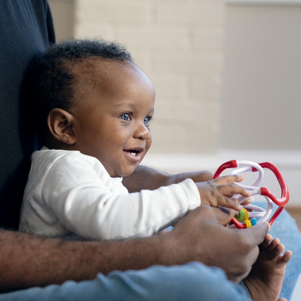 BABY EINSTEIN Hračka lopta senzorická Slide & Swirl™ 3m+