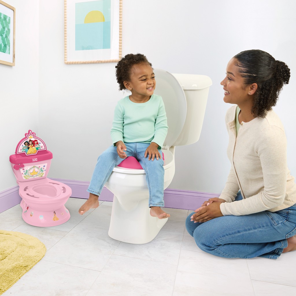 BRIGHT STARTS Toaleta detská so zvukom Disney Princess™ My Size Potty™  18m+, do 23kg