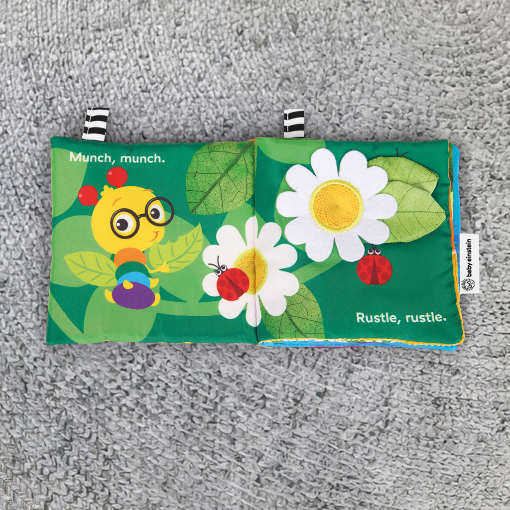 BABY EINSTEIN Kniha plná aktivít multisenzorická Nature Sounds™, 0m+