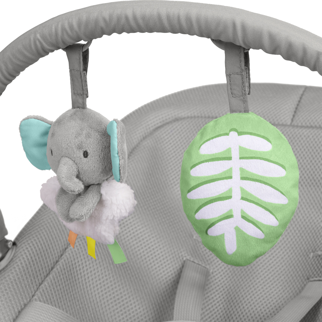 INGENUITY Lehátko hojdacia s vibráciou, pripravené na cesty Nestlé™ Grey, 0m+