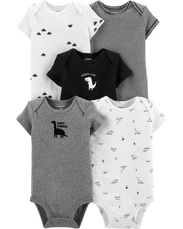 Body Dinosaurus krátky rukáv -5ks, 24m