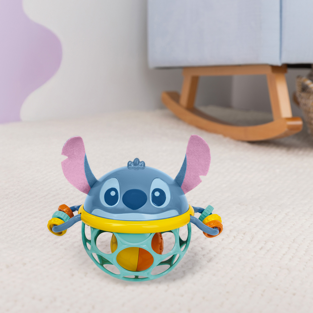 BRIGHT STARTS Hrkálka senzorická Stitch Jingle & Shake™, 0m+