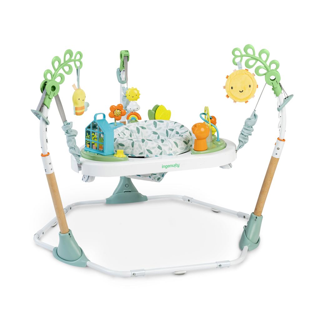 INGENUITY Aktivitné centrum so skákadlom a stolíkom 3v1 PlayStage™, 6m+
