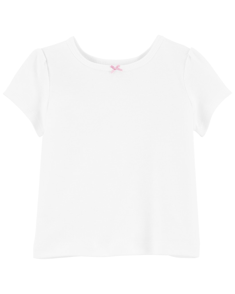 CARTER'S Set 2dielny tričko kr. rukáv, nohavičky na traky Pink Foral dievča 6m