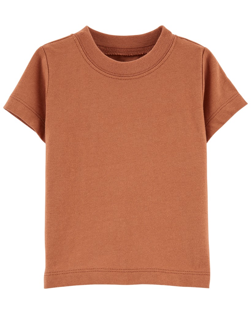 CARTER'S Set 2dielny tričko kr. rukáv, kraťasy na traky Brown Stripes chlapec NB/ veľ. 56