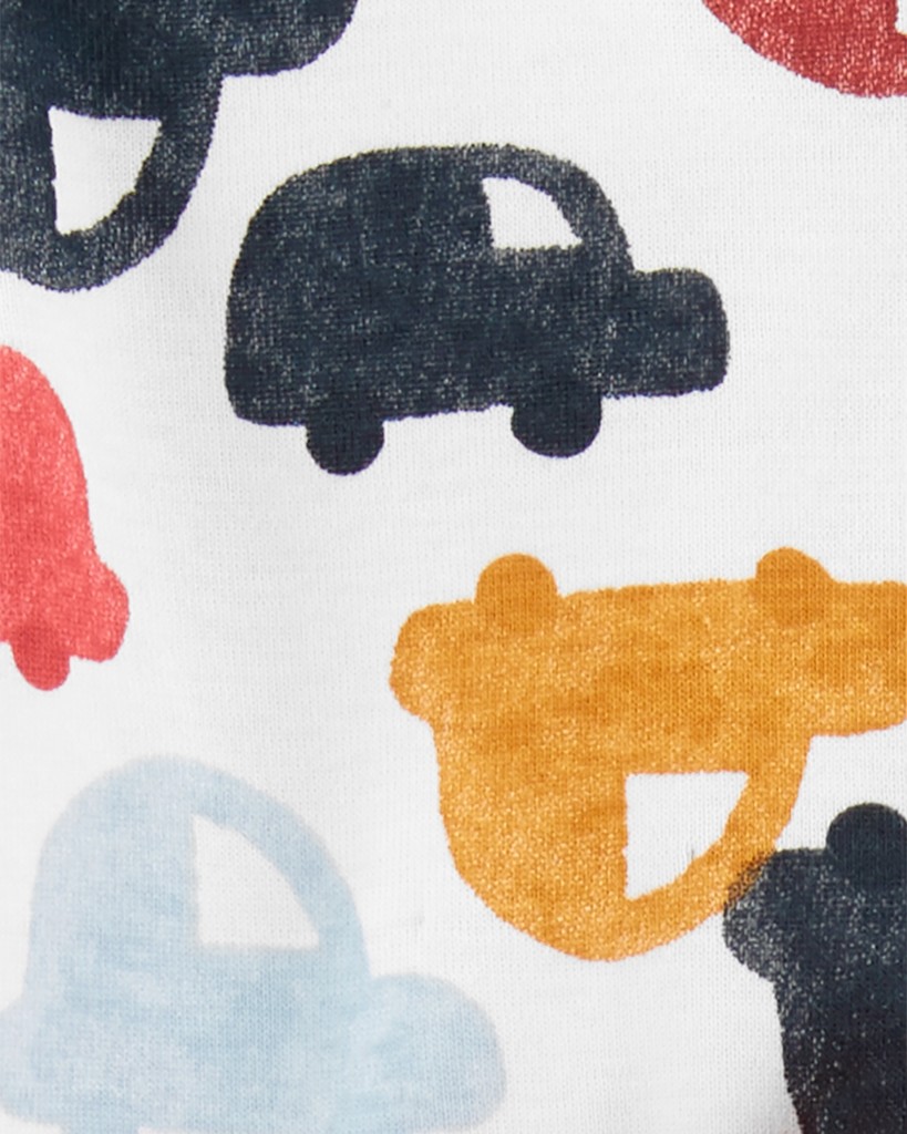 CARTER'S Body krátky rukáv Cars chlapec 3ks 3m