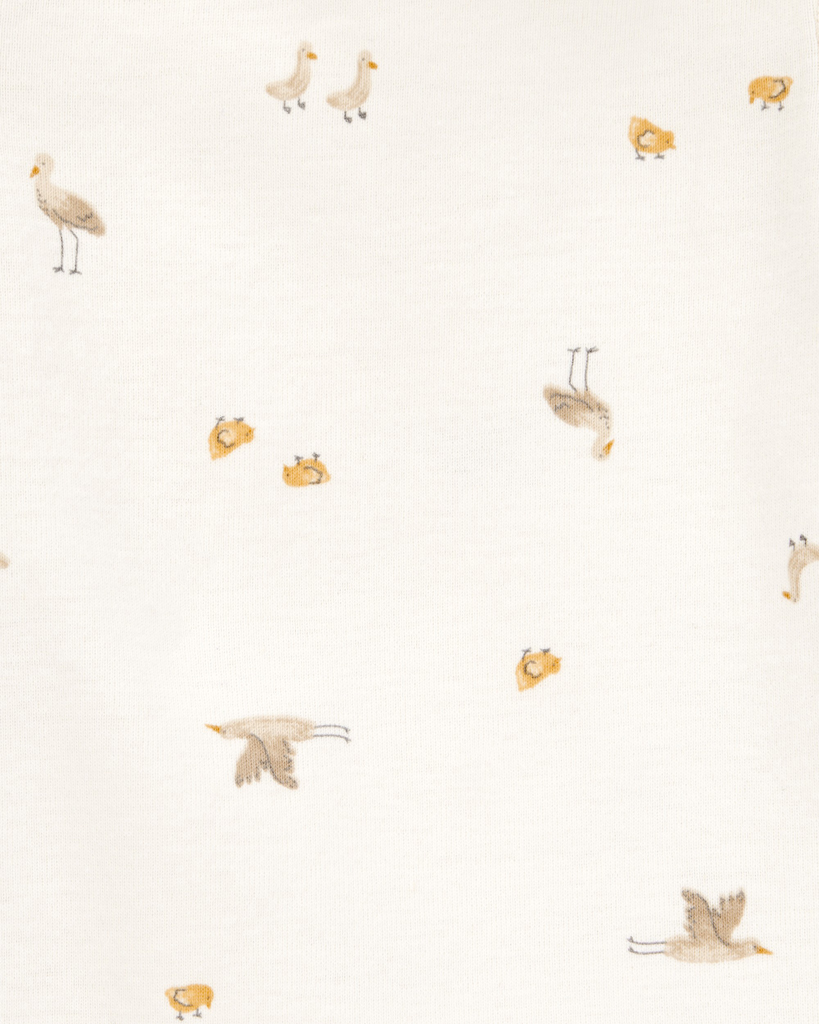 CARTER'S Body krátky rukáv Bird prints 5ks NB, veľ. 56