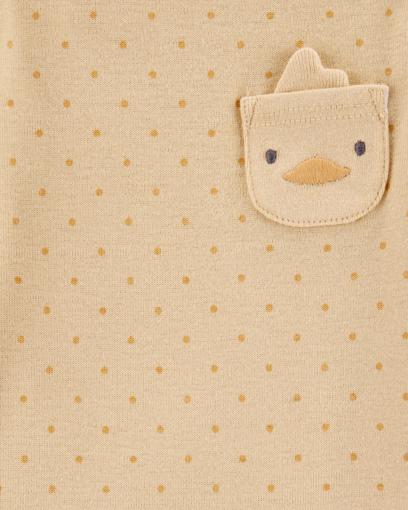 CARTER'S Body dlhý rukáv Character Pocket dievča 4ks NB, veľ. 56