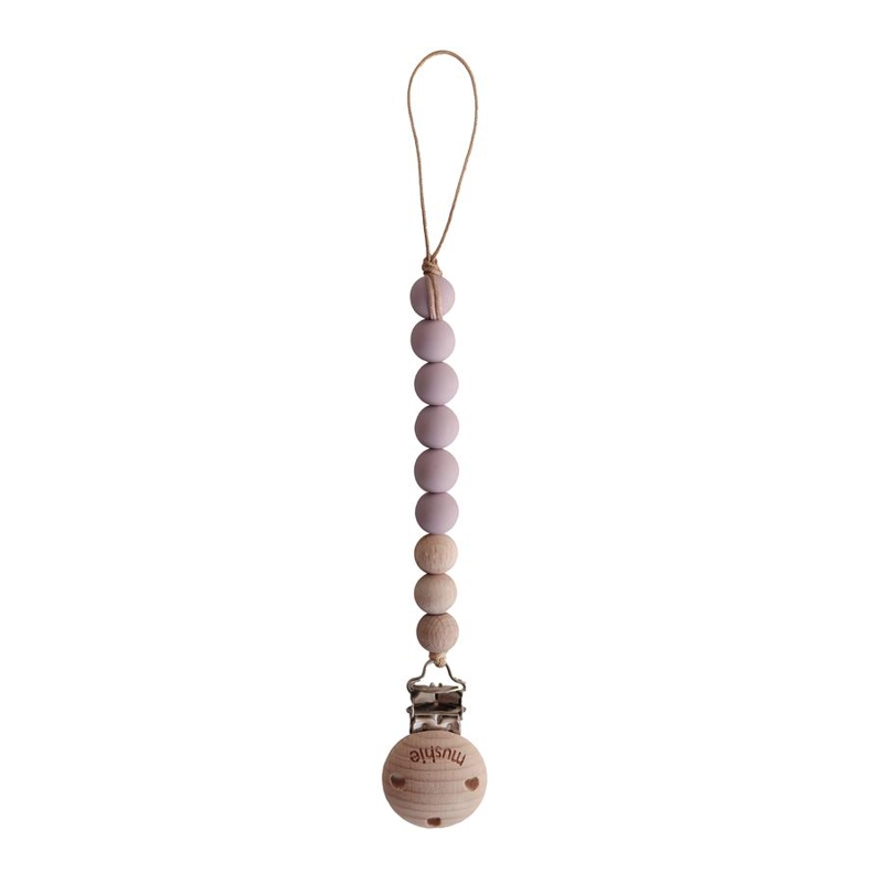 MUSHIE Cleo klip na cumlíky Mauve