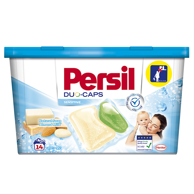 PERSIL Duo-Caps Sensitive (14 ks) - pracie kapsuly