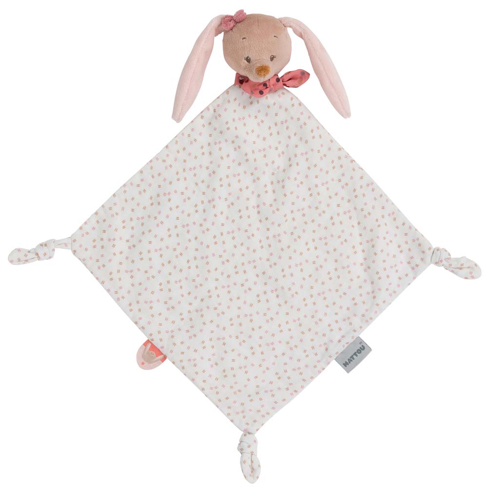 NATTOU Maznáčik maxi zajačik Pauline PS 52x 52 cm,  V002464