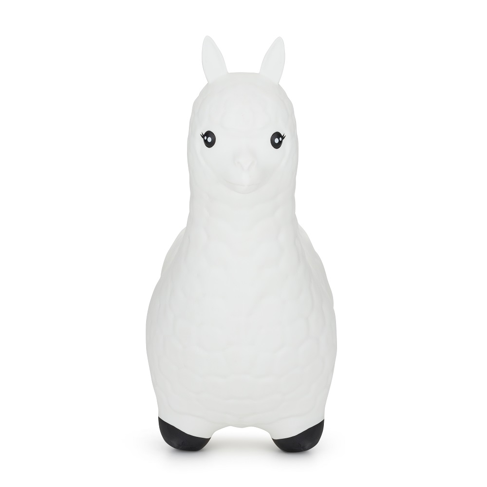 FEEDO Zvieratko skákacie Llama White