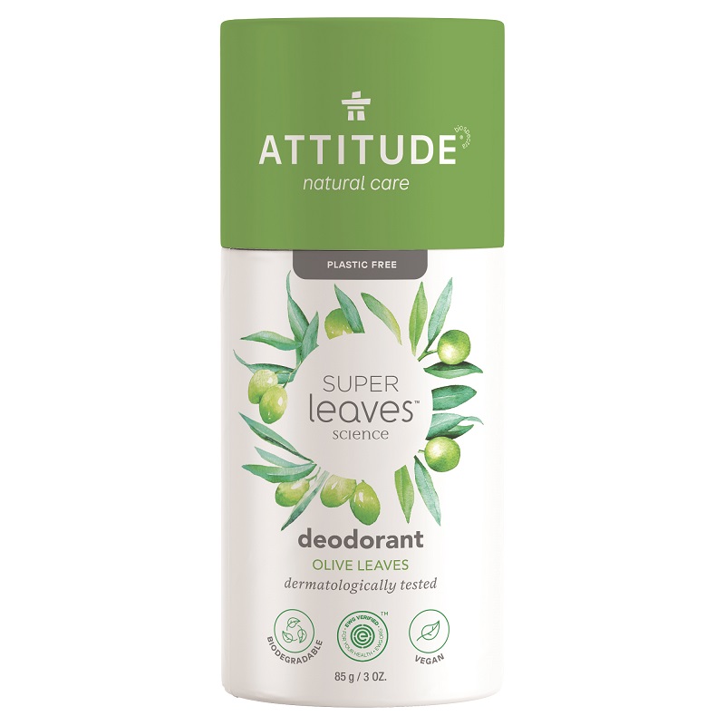 ATTITUDE Deodorant prírodný tuhý Super leaves - olivové listy 85 g