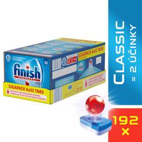 FINISH Classic GIGAPACK 192 ks - tablety do umývačky riadu