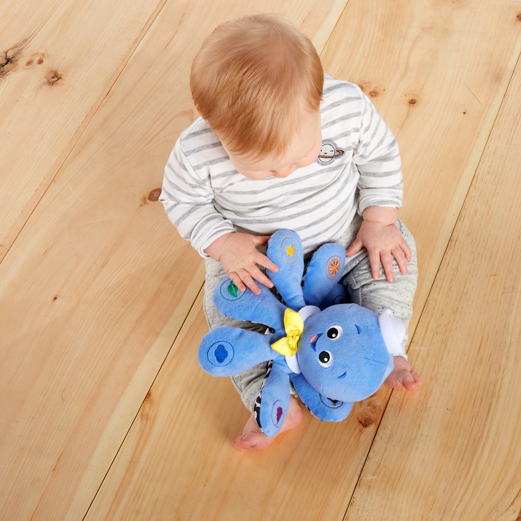 BABY EINSTEIN Hračka hudební chobotnice Octoplush™ 3m+