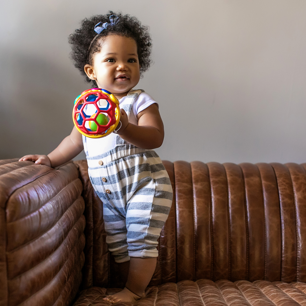 BABY EINSTEIN Hryzačka lopta Bendy Ball™ 3m+
