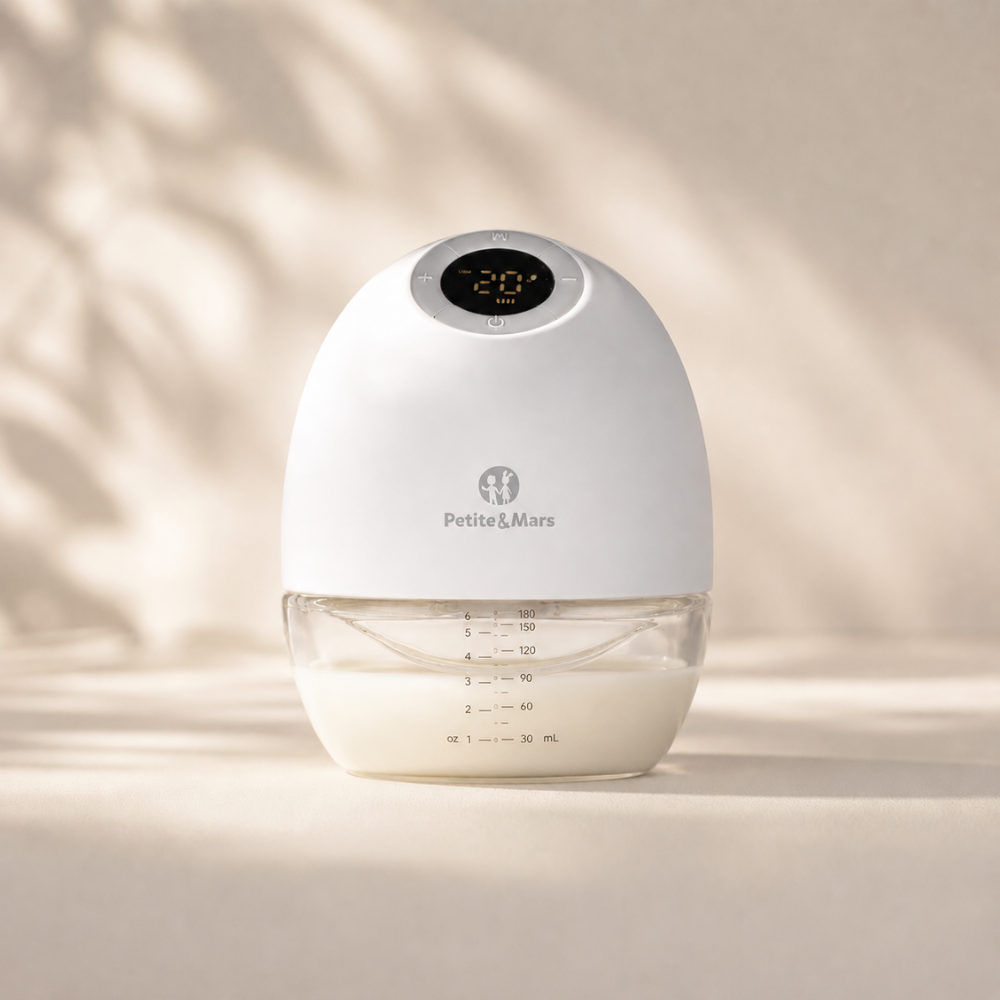 PETITE&MARS Odsávačka materského mlieka elektrická handsfree Gaia Duo