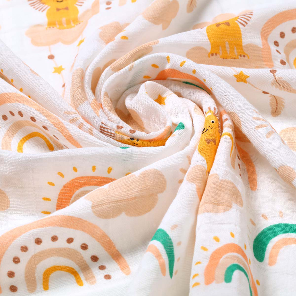 BABYONO Plienky mušelínové Super Soft Beige 3ks, 70x70cm