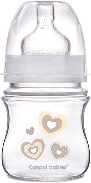 Fľaša Newborn baby 120ml 0% BPA béžová