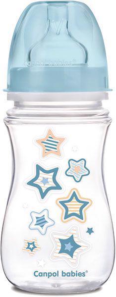 Fľaša Newborn baby 240ml 0% BPA modrá