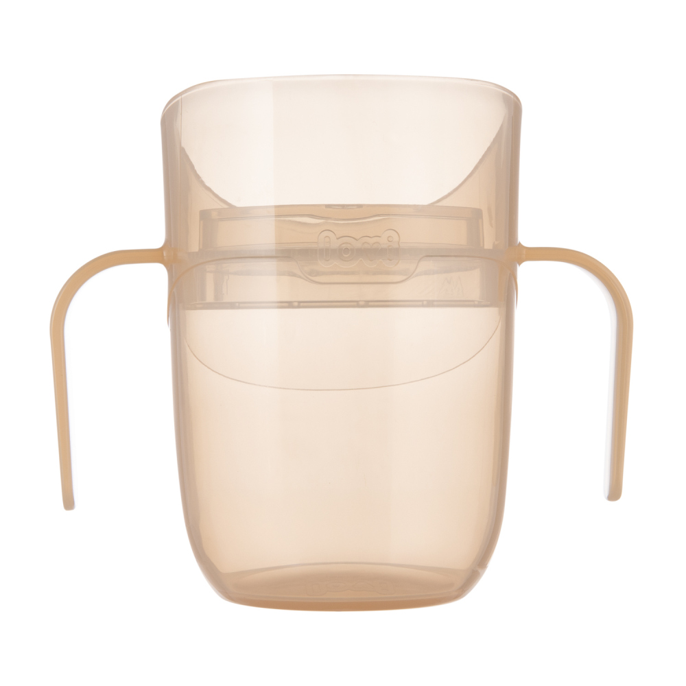 LOVI Hrnček tréningový Genius 150ml Nude, 6m+
