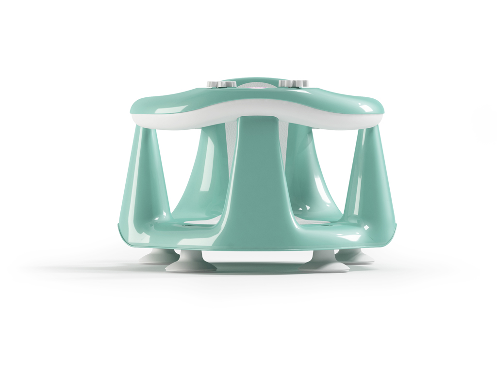 OK BABY Sedadlo do vane protišmykové Flipper Evolution s prísavkami 6–15m Sky blue