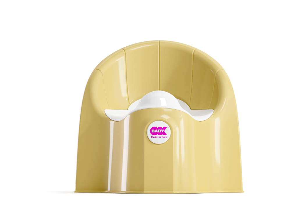 OK BABY Nočník ergonomický Pasha s vyberateľnou nádobou Lemon