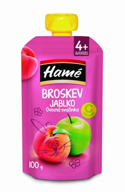 HAMÉ Ovocná desiata broskyňa 100 g