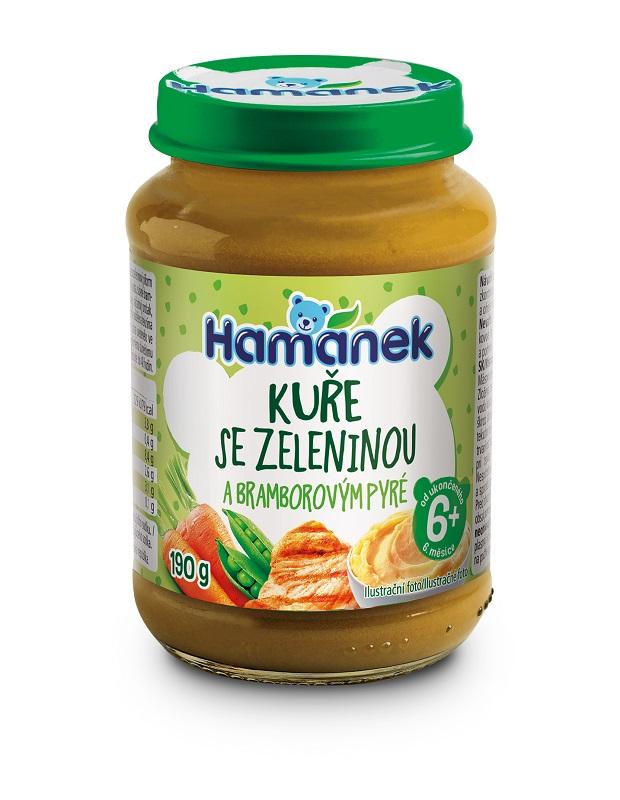 HAMÁNEK Kura so zeleninou a zemiakom 190 g